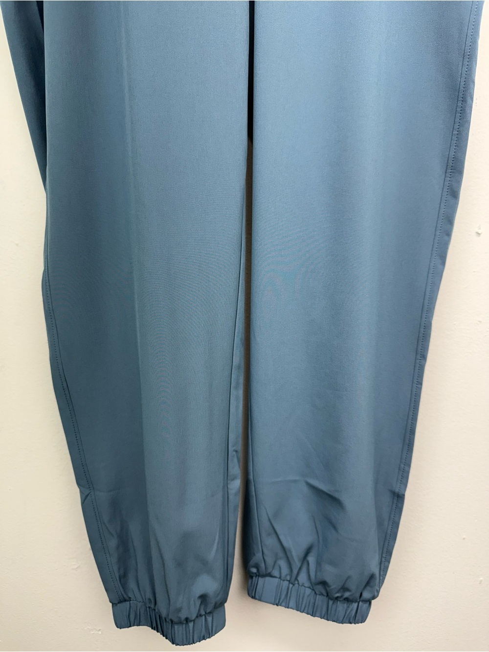 Mono B size Small Women’s Athleisure Blue High Rise Paperbag Waist Joggers NWT - Picture 5 of 7